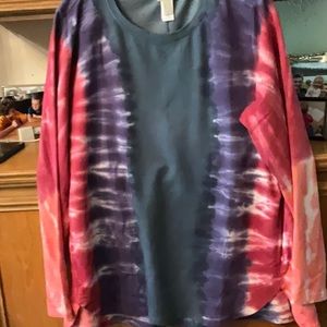 Logo Tie Dye Tunic